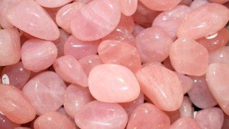 Tipuri de pietre roz, proprietățile lor și de aplicare