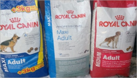 Caracteristicile fluxurilor de hrană pentru câinii din Caninul Royal Lead