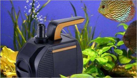 Pompa pentru acvariu: Scop și specii, alegerea și instalarea
