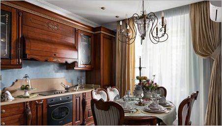Bucătărie Design interior în stil clasic