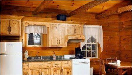 Bucătărie Design interior in stil rustic