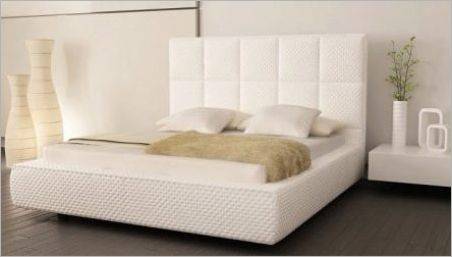 Idei pentru înființarea unui dormitor cu un pat alb