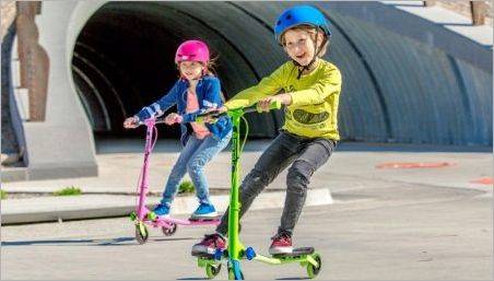 Cum de a alege un scooter cu două roți pentru copii de la 6 ani?