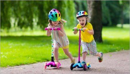 Cum de a alege un scooter pentru un copil 3-4 ani?