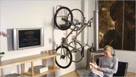 Cum de a stoca o bicicletă în apartament?