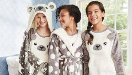 Pijamale de fleece pentru copii