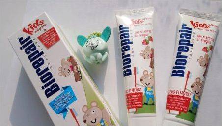 Pastă de dinți pentru copii biorepair