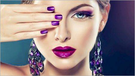 Cele mai bune idei de manichiură violet pentru unghiile scurte