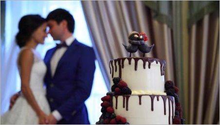 Idei originale pentru crearea de prăjituri neobișnuite de nuntă