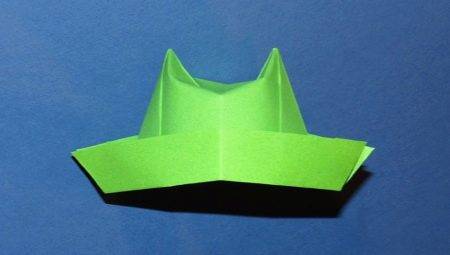 Opțiuni pentru plierea origami sub formă de pălărie