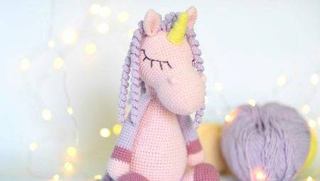 Knit cârlig amigurum unicorn