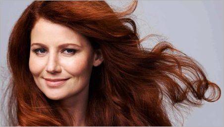 Părul părului roșu-brun: nuanțe, selecție de vopsea și îngrijire