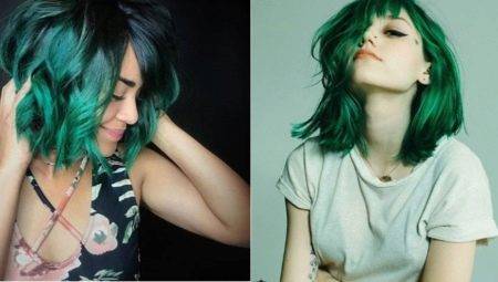 Părul verde: cum să alegeți o umbră și să atingeți tonul dorit?