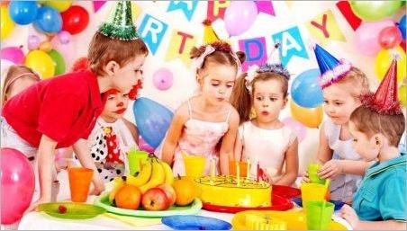 Cum pentru a sărbători ziua de naștere a fetelor de 5 ani?