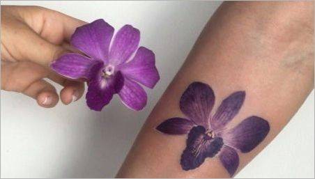 Ce fel de tatuaj cu orhidee și ceea ce se întâmplă?