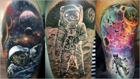 Prezentare generală Tattoo  cosmonaut 