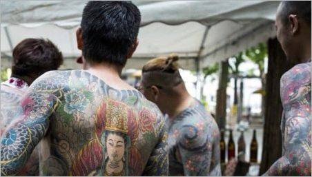 Soiuri de tatuaj  Yakuza  și semnificația lor