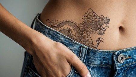 Tattoo  Dragon  pentru fete