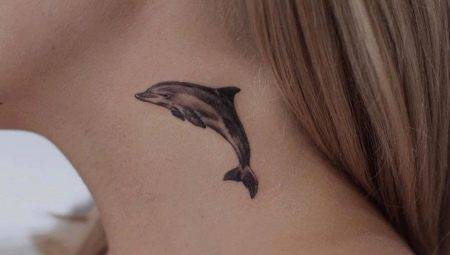 Tattoo pentru fete  delfin 