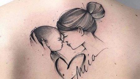 Tatuaj pe subiect  mama 