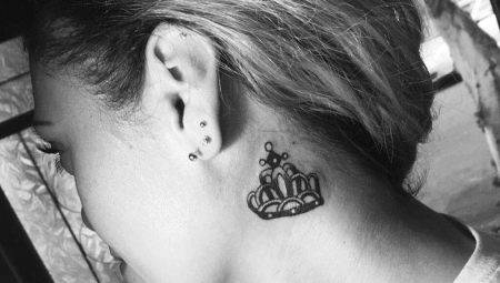 Totul despre Tattoo  Crown  pe gât