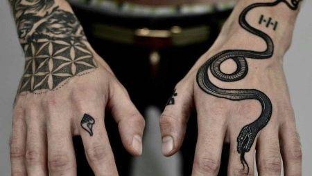 Totul despre tatuaj pe spatele palmei