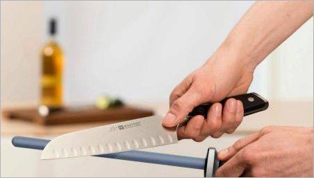 Cum să ascuți cuțite cu un cuțit ascuțit?