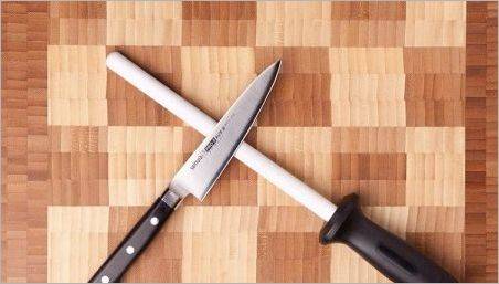 Musat pentru ascuțirea cuțitelor: Cum să alegeți și să utilizați?
